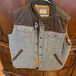RedHead Gray and Brown Men's Vest